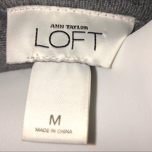 Ann Taylor Loft M Rabbit Hair Blend Cardigan Sweater Top - Picture 3 of 11